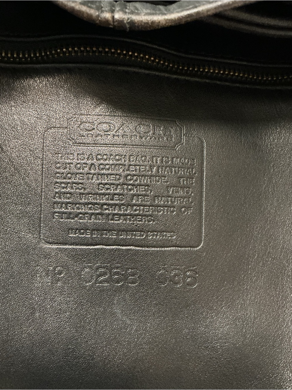 Vintage coach bucket bag in black - Picture 5 of 10